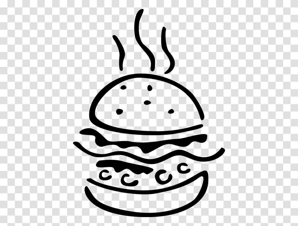 Vector Illustration Of Fast Food Hamburger Meal In, Gray, World Of Warcraft Transparent Png