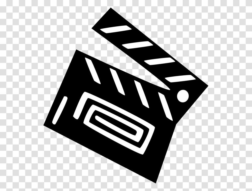 Vector Illustration Of Filmmaking And Video Production Movie Clipart, Emblem, Logo, Trademark Transparent Png
