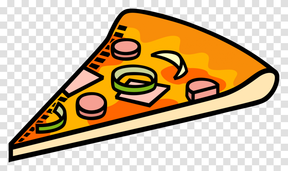 Vector Illustration Of Flatbread Pizza Topped With Bagay Na Hugis Triangle, Tray, Dynamite, Bomb, Weapon Transparent Png