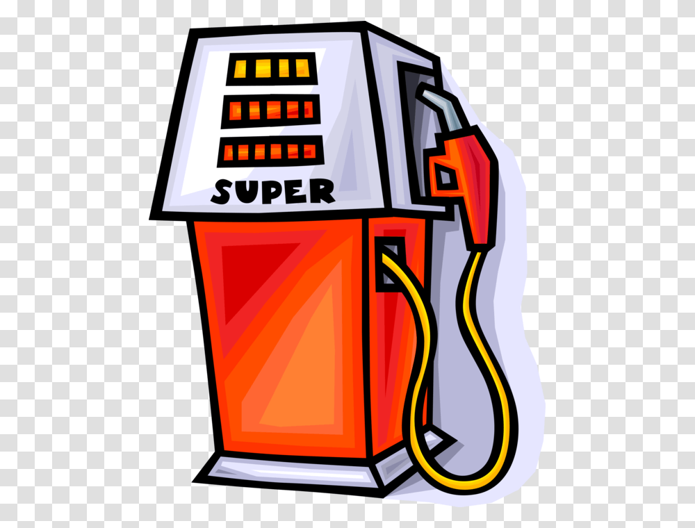 Vector Illustration Of Gasoline Petroleum Fossil Fuel Clip Art Gas Pumps, Machine, Gas Station Transparent Png