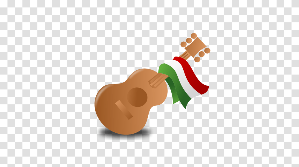 Vector Illustration Of Guitar And Flag On It, Sweets, Food, Confectionery Transparent Png