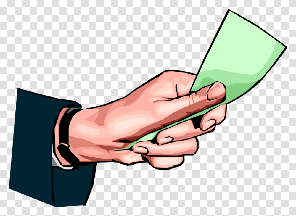 Vector Illustration Of Hand Holding Cash Currency Money Money Hand Vector Transparent Png