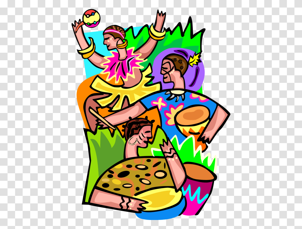 Vector Illustration Of Hawaiian Polynesian Luau Party Imagens Havaiana Festa, Performer, Leisure Activities, Poster, Juggling Transparent Png