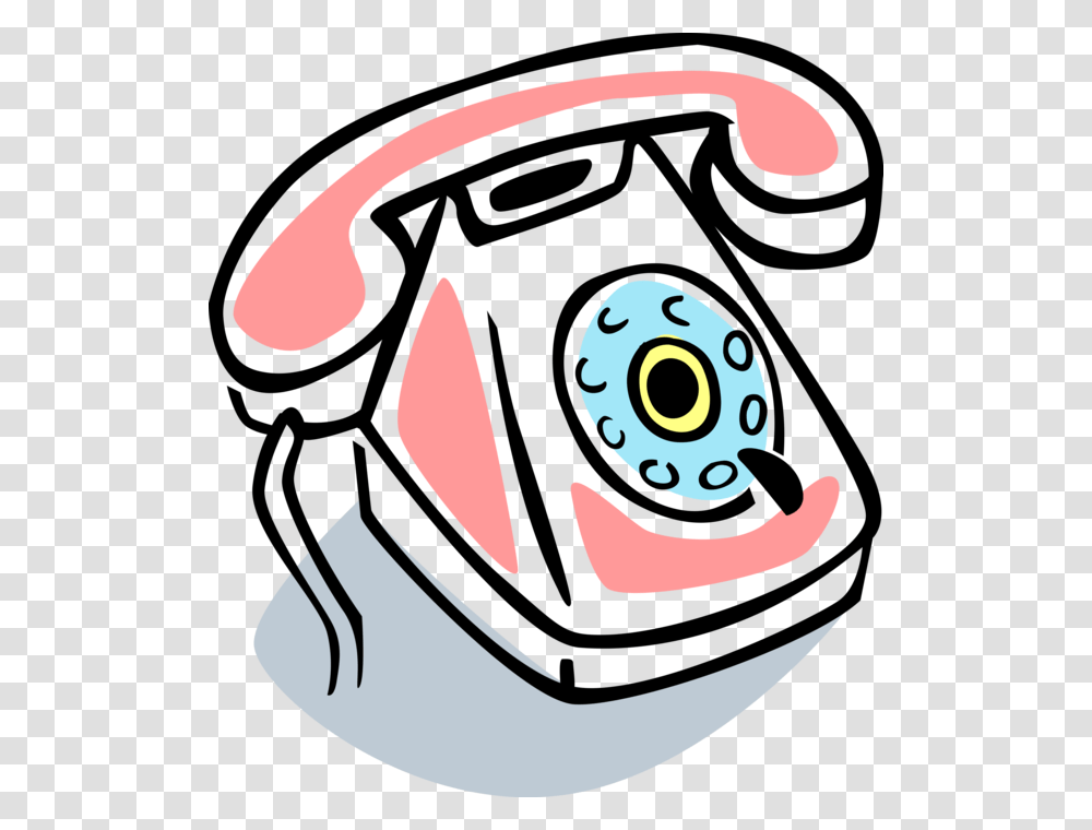 Vector Illustration Of Home Phone Telecommunications, Animal, Accessories Transparent Png