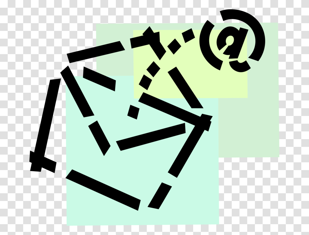 Vector Illustration Of Internet Electronic Mail Email Graphic Design, Number, Recycling Symbol Transparent Png