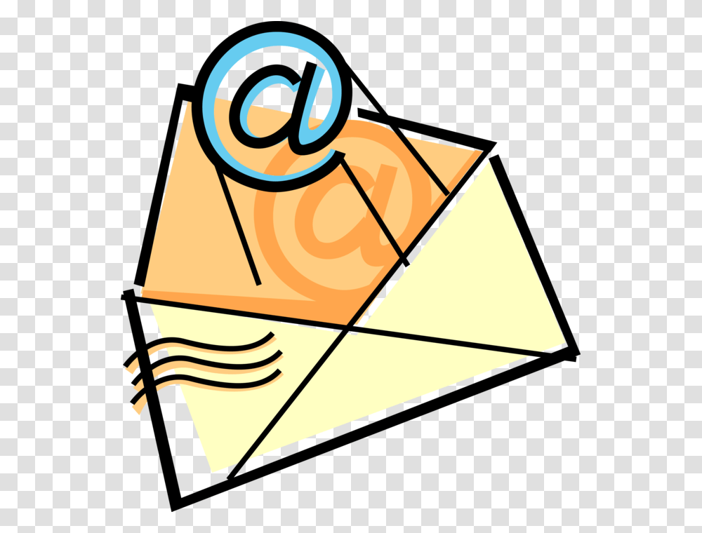 Vector Illustration Of Internet Electronic Mail Email Mail Transparent Png