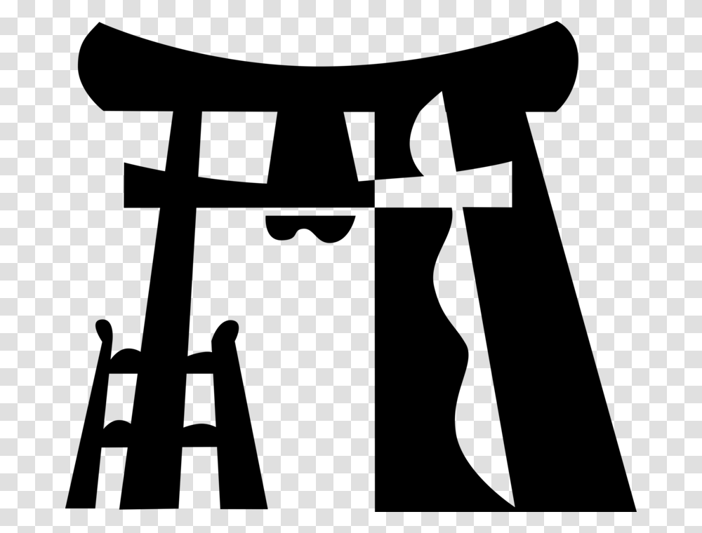 Vector Illustration Of Japanese Traditional Buddhist, Gray, World Of Warcraft Transparent Png