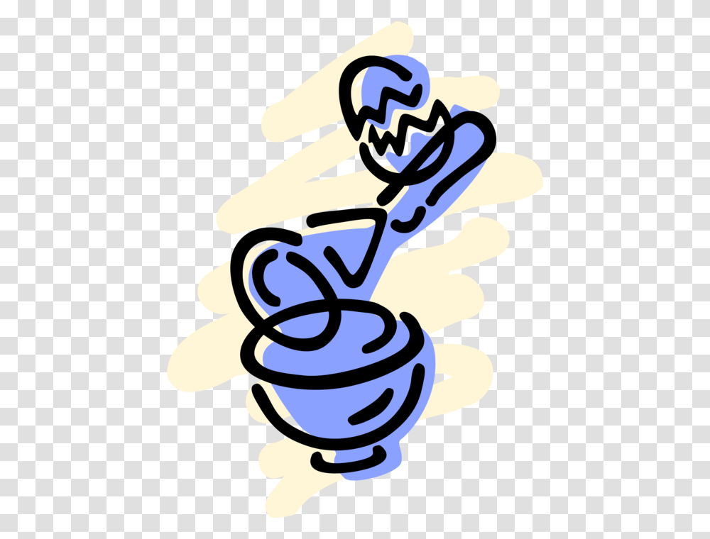 Vector Illustration Of Kitchen Mixing Bowl With Wisk, Outdoors Transparent Png