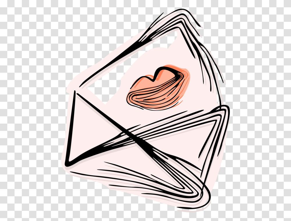 Vector Illustration Of Love Letter In Envelope Sealed, Mixer, Appliance, Kite, Toy Transparent Png