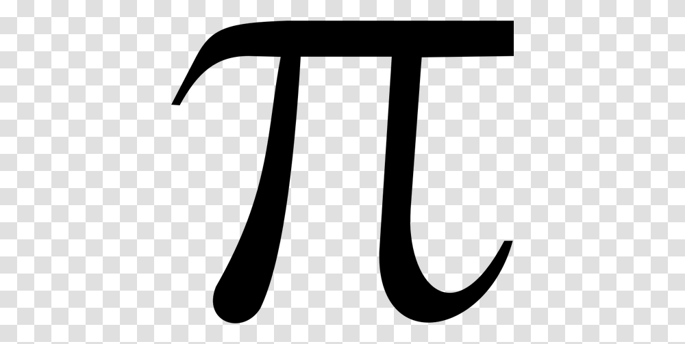 Vector Illustration Of Maths Pi Symbol, Gray, World Of Warcraft Transparent Png