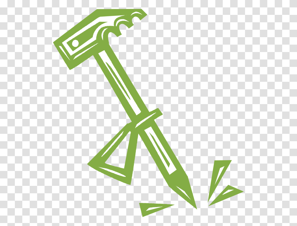 Vector Illustration Of Mountain Climbers Ice Pick Climbing, Cross, Tool, Hammer Transparent Png