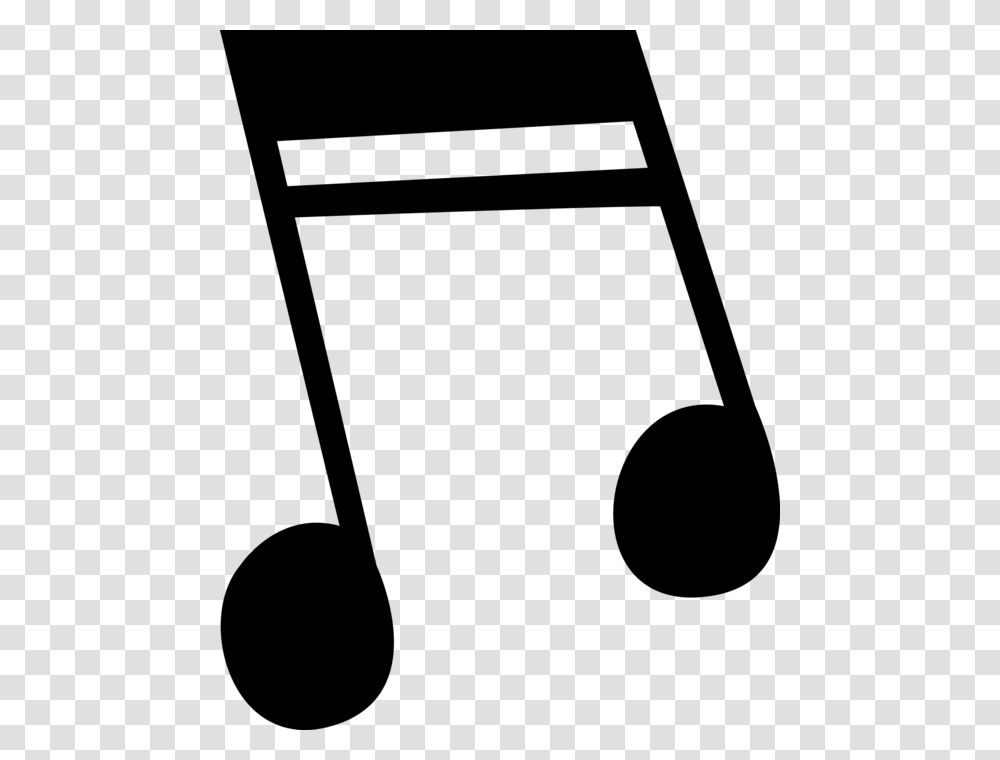 Vector Illustration Of Musical Notation Music Note Imagens Notas Musicais Em, Gray, World Of Warcraft Transparent Png