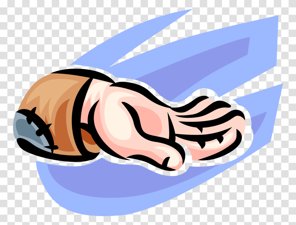 Vector Illustration Of Panhandler Hand Accepts Handout, Wrist, Lobster, Seafood, Sea Life Transparent Png
