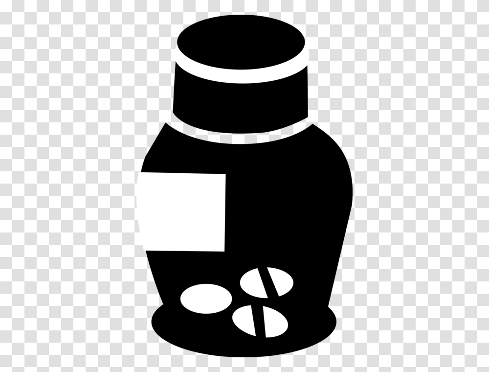 Vector Illustration Of Prescription Medicine Bottle, Logo, Trademark Transparent Png