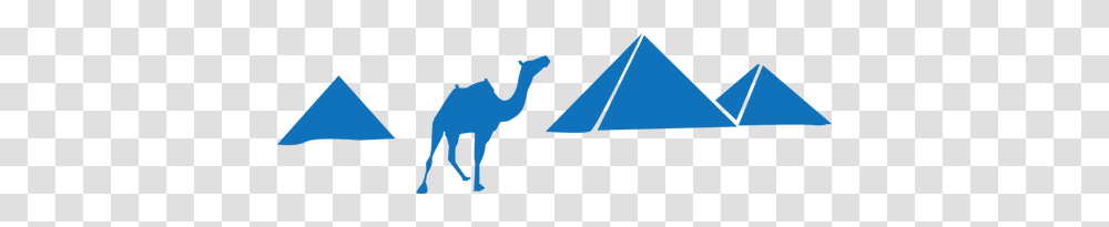 Vector Illustration Of Pyramids Pyramids Of Giza Logo, Animal, Tent, Dodo, Bird Transparent Png