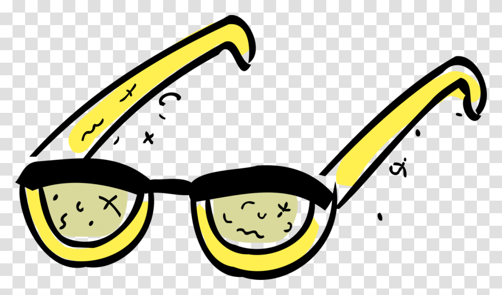 Vector Illustration Of Reading Glasses And Eyeglasses, Accessories, Accessory, Goggles, Hammer Transparent Png