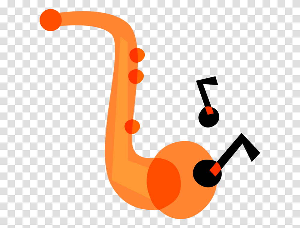 Vector Illustration Of Saxophone Brass Single Reed, Hook, Hammer, Tool, Leisure Activities Transparent Png