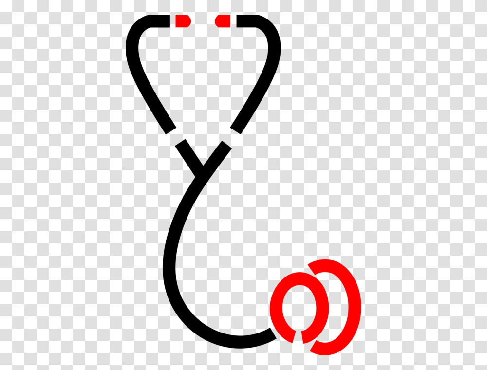 Vector Illustration Of Stethoscope Acoustic Medical Estetoscpio, Logo, Trademark Transparent Png