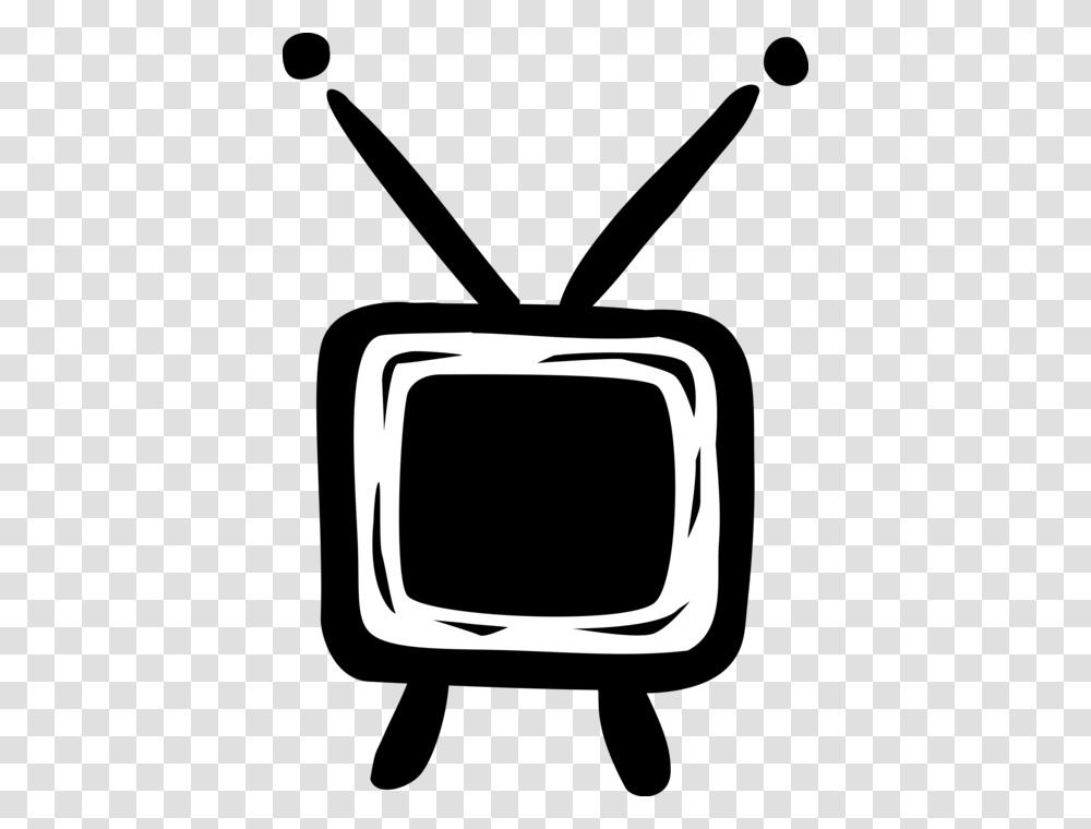 Vector Illustration Of Television Or Tv Set Telecommunication Vector Graphics, Monitor, Screen, Electronics, Display Transparent Png