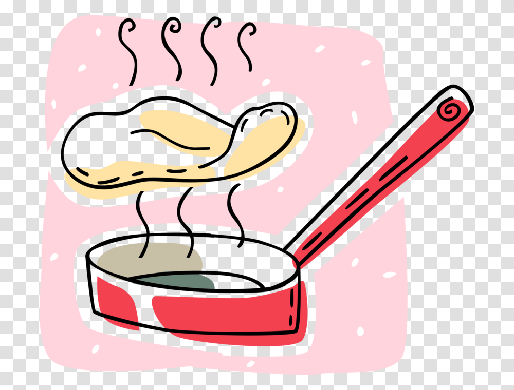 Vector Illustration Of Thin Wheat Flour Pancake Crpe Clipart Crepes, Scissors, Blade, Label Transparent Png