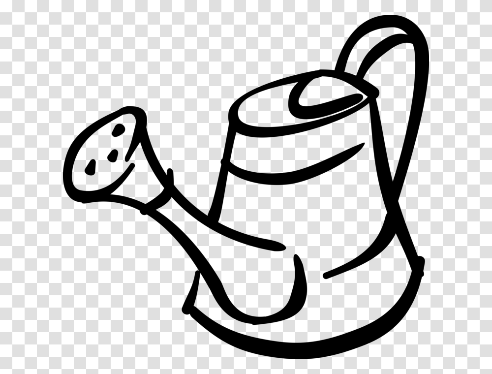 Vector Illustration Of Watering Can Or Watering Pot Giekanne Clipart, Gray, World Of Warcraft Transparent Png