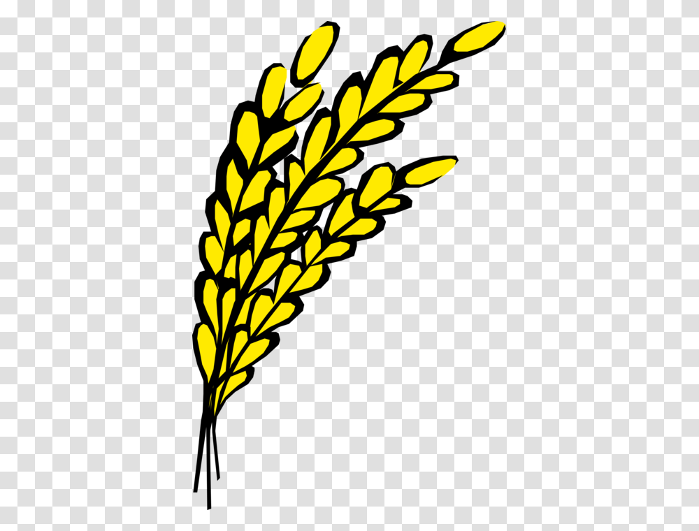 Vector Illustration Of Wheat Grain Of Cereal Grass Oats Clipart, Leaf, Plant, Sunlight, Pineapple Transparent Png