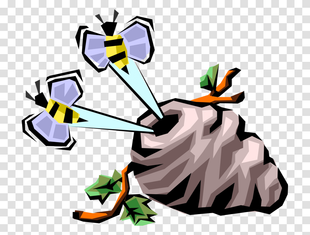 Vector Illustration Of Worker Bee Bumblebees Or Honeybees Portable Network Graphics, Sweets, Food, Confectionery Transparent Png