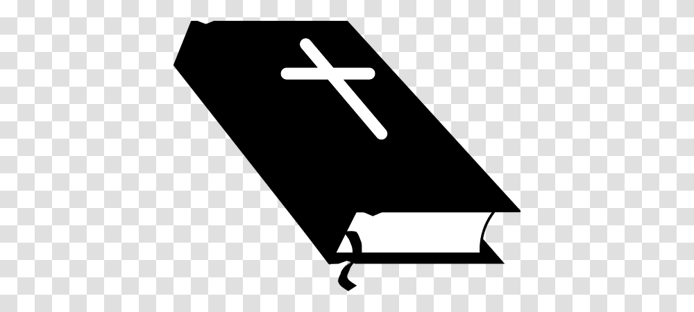 Vector Image Of Bible, Cross, Airplane, Aircraft Transparent Png