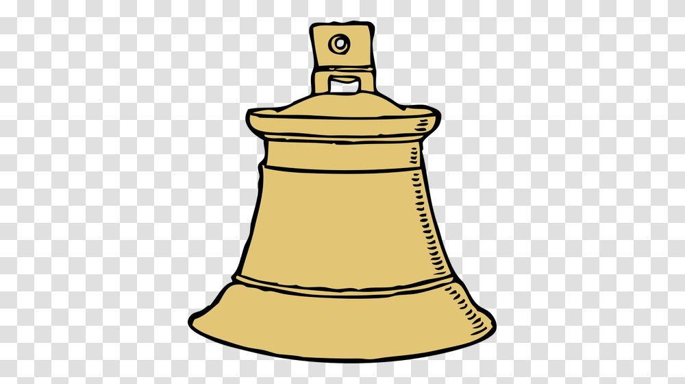 Vector Image Of Gold Bell, Lamp, Wedding Cake, Dessert, Food Transparent Png