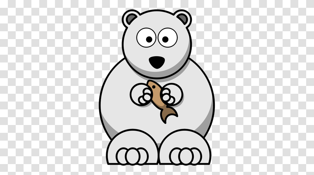 Vector Image Of Lemmings Style Polar Bear, Outdoors, Nature, Snowman Transparent Png