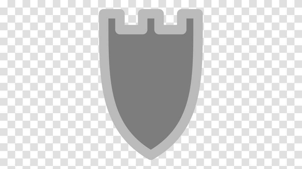 Vector Image Of Light Chess Figure Rook, Shield, Armor, Rug Transparent Png