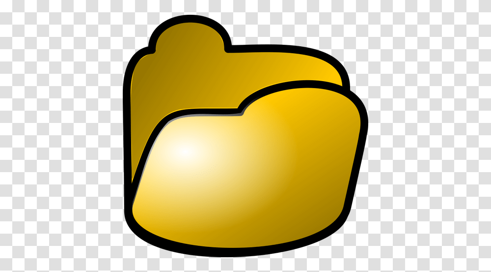 Vector Image Of Shiny Yellow Filing Folder Web Icon Public, Lamp, Food, Plant, Sweets Transparent Png