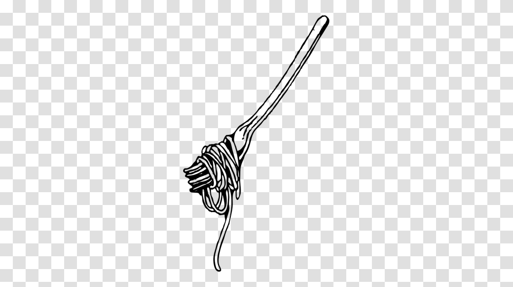 Vector Image Of Spaghetti Spaghetti On Fork Clipart, Gray, World Of Warcraft Transparent Png