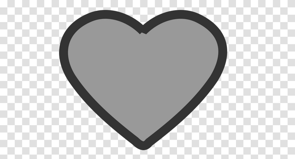 Vector Image Of Thick Blue Heart Icon Free Svg Grey Heart, Rug Transparent Png
