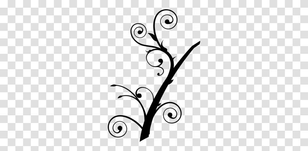 Vector Image Of Upright Twisted Branch, Face, Astronomy, Gray, Outer Space Transparent Png