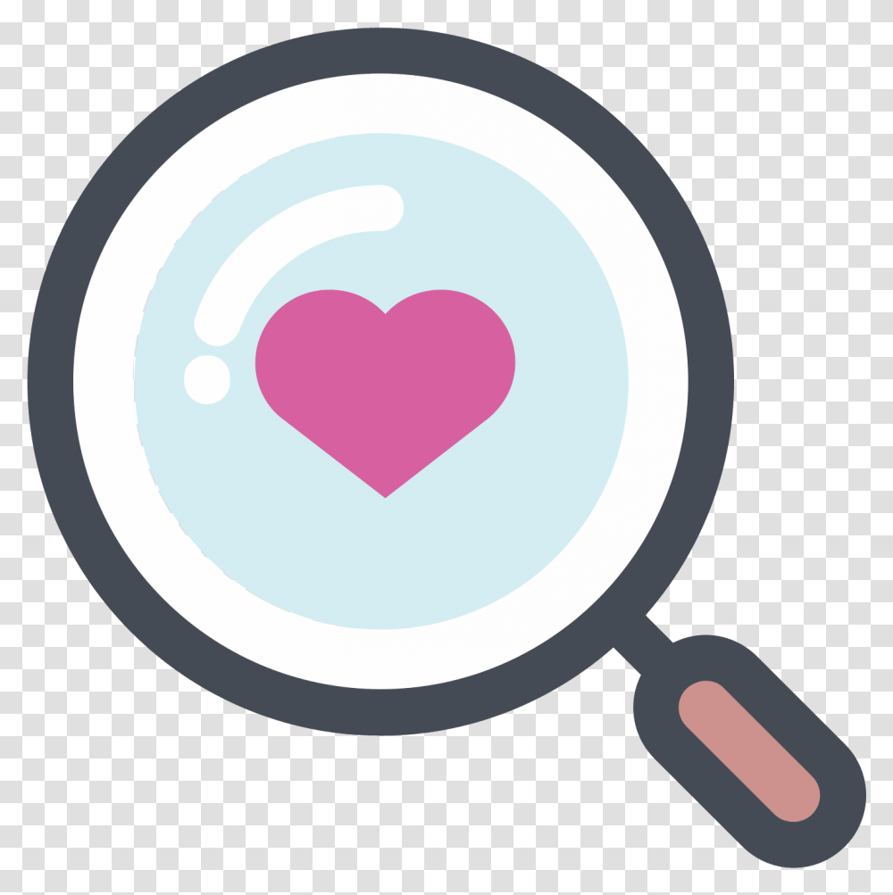 Vector Intergration Clip Art Love Icon Free Love Icon, Magnifying, Heart Transparent Png