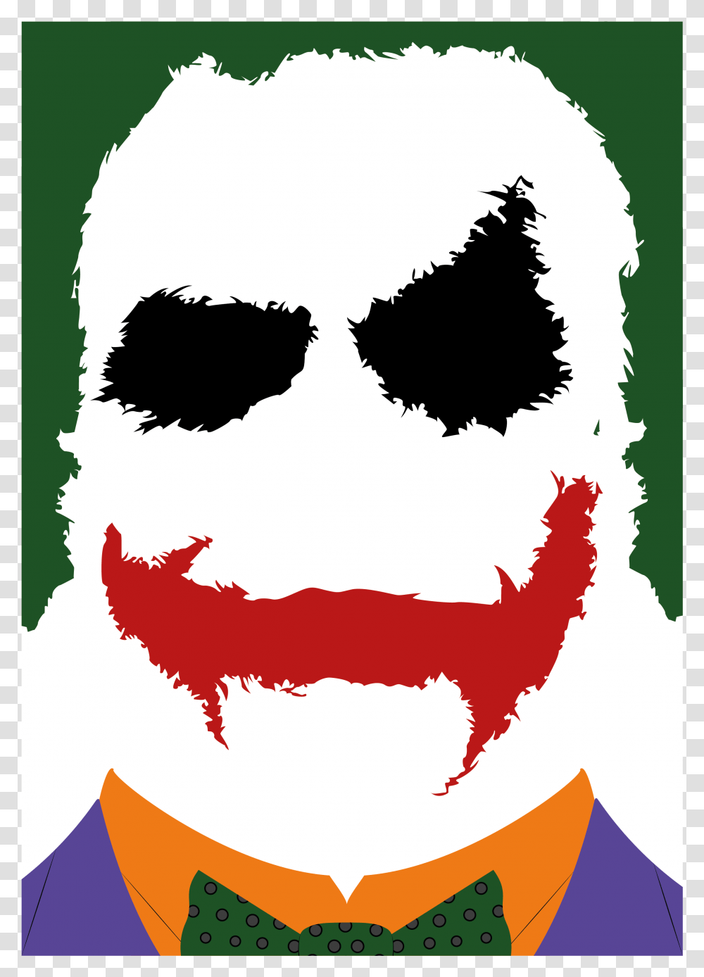 Vector Knight Illustration Joker, Stencil, Poster, Advertisement Transparent Png