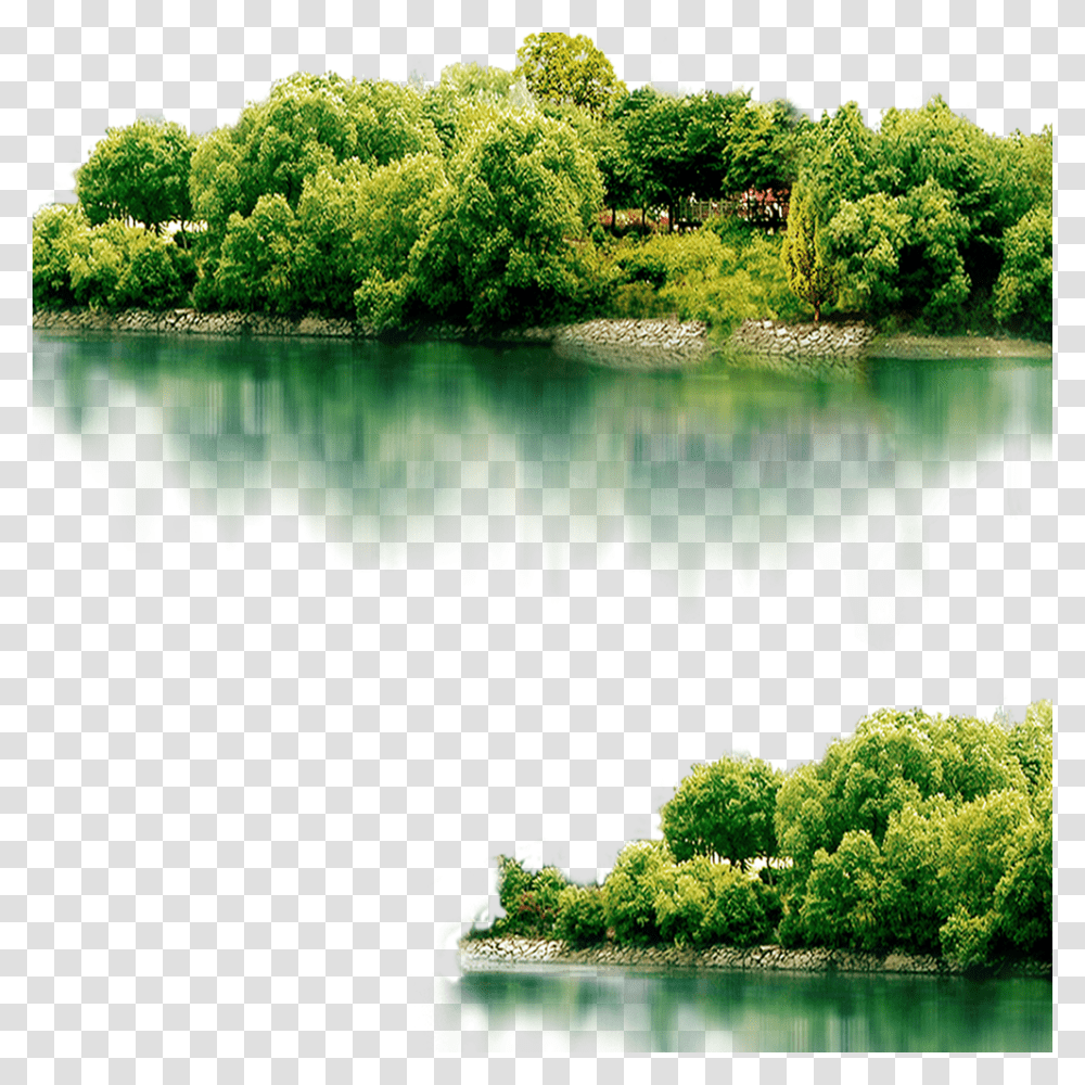 Vector Lake Mountain Scenery Scenery, Nature, Water, Outdoors, Land Transparent Png