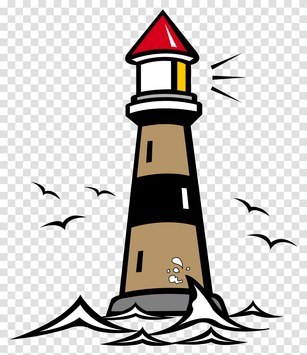 Vector Lighthouse Cute Lighthouse Clipart, Architecture, Building, Tower, Beacon Transparent Png