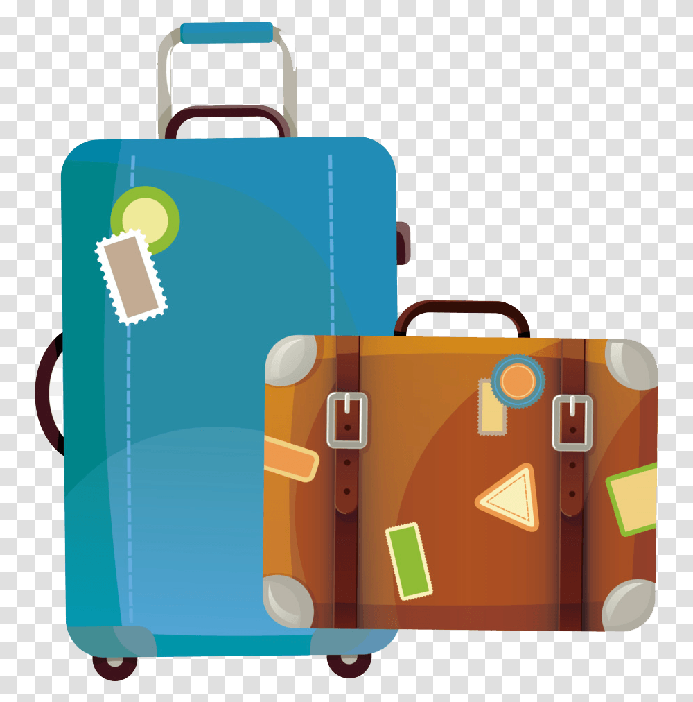 Vector Luggage, Suitcase, First Aid Transparent Png