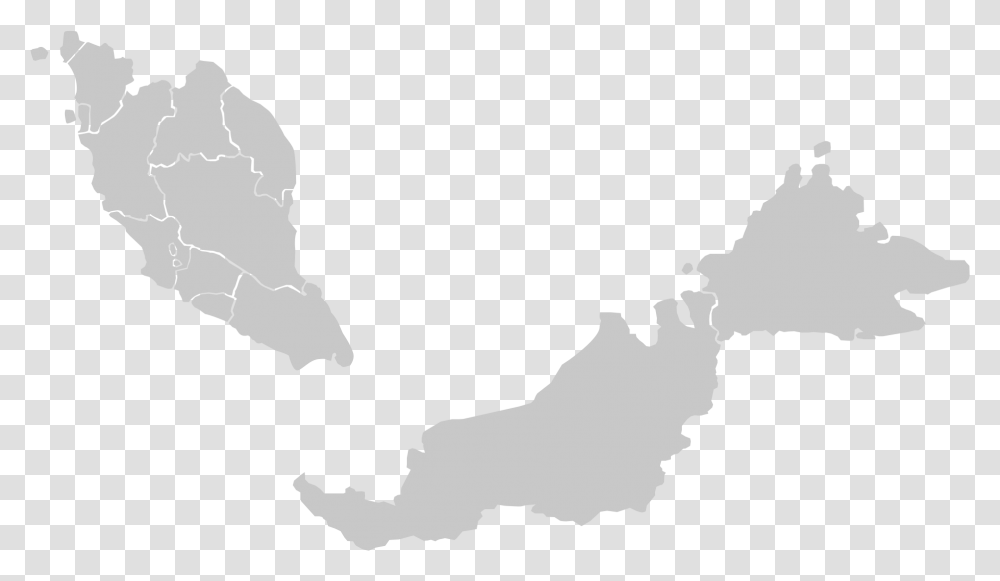 Vector Map Blank Malaysia Map Vector Free, Diagram, Person, Human, Silhouette Transparent Png