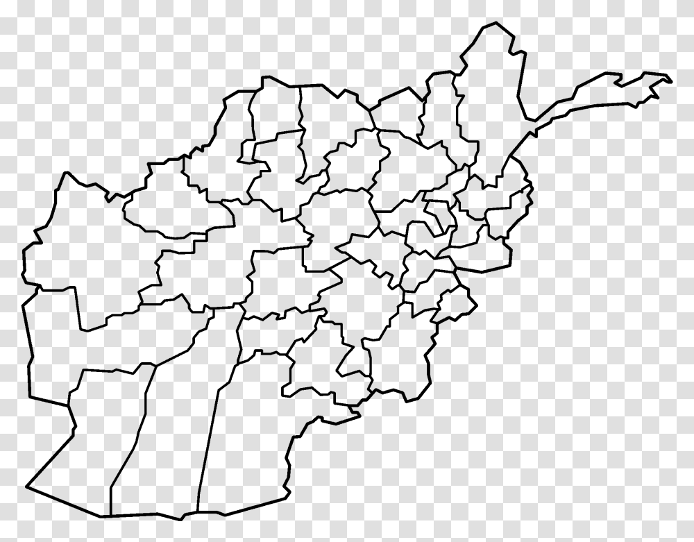 Vector Maps Blank Afghanistan Map In Pashto, Diagram, Atlas, Plot Transparent Png