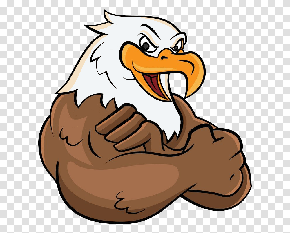 Vector Mascota Aguila Clipart Eagle Cartoon, Animal, Bird, Bonfire, Flame Transparent Png