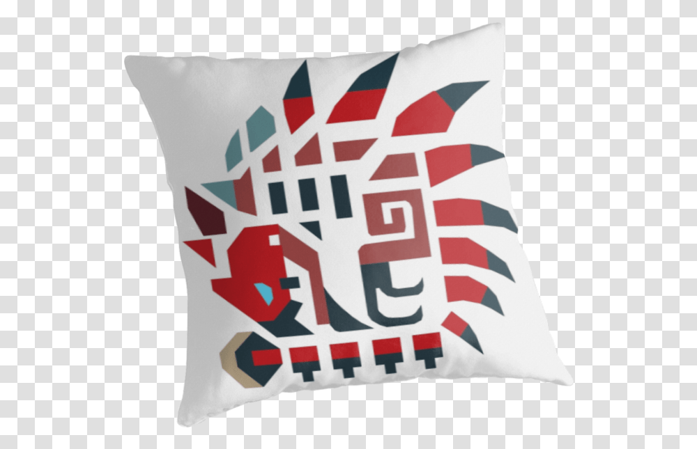Vector Monster Textile Monster Hunter Rathalos Icon, Pillow, Cushion, Flag Transparent Png
