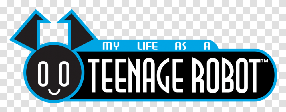 Vector My Life As A Teenage Robot Logo My Life As A Teenage Robot Logo, Text, Number, Symbol, Vehicle Transparent Png