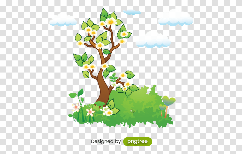 Vector Nature Illustration, Plant, Tree Transparent Png