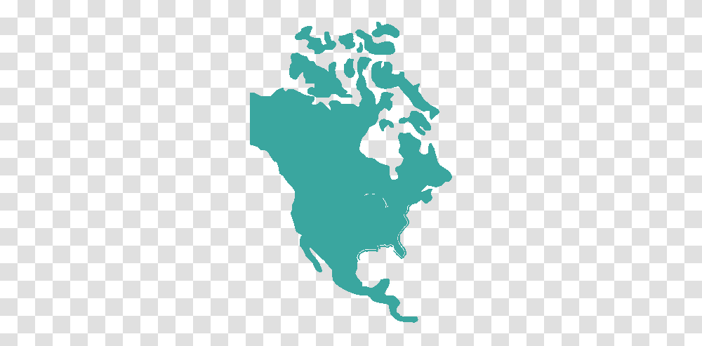 Vector North America Map Outline, Diagram, Poster, Advertisement, Plot Transparent Png