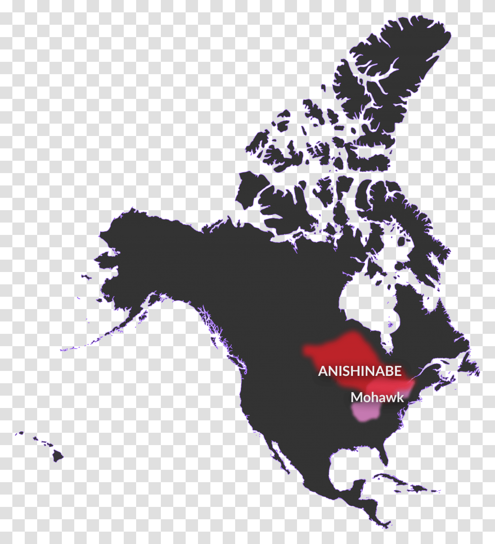 Vector North America Map Outline, Plot, Diagram, Atlas, Adventure Transparent Png