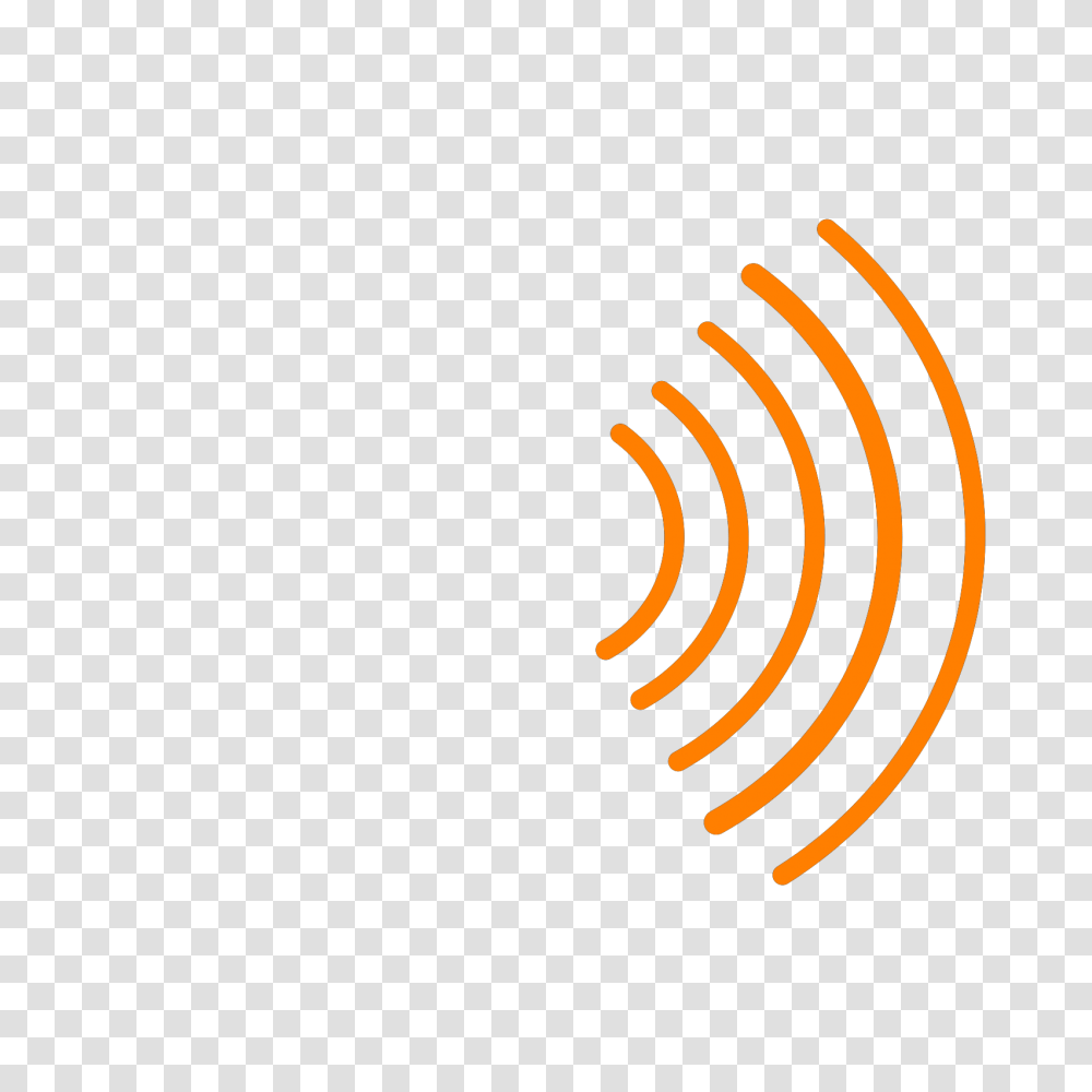 Vector Orange Wave & Clipart Free Download Ywd Radio Waves Gif, Symbol, Logo, Trademark, Text Transparent Png
