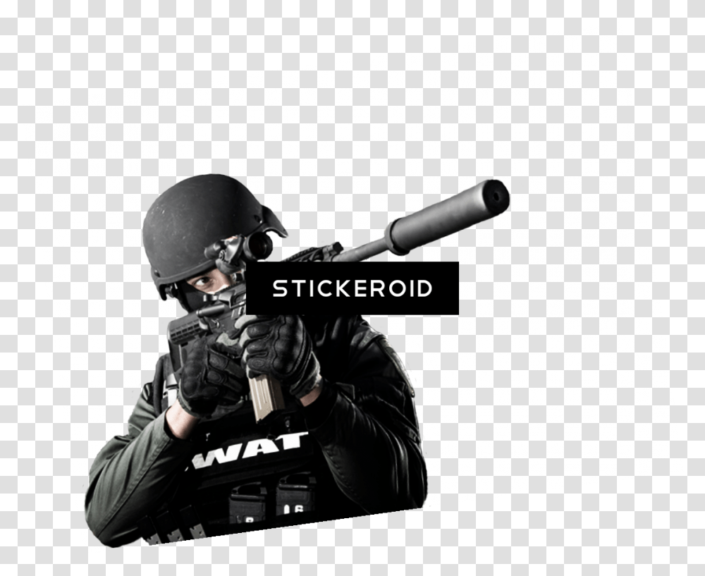 Vector Paintball Swat, Helmet, Clothing, Apparel, Person Transparent Png